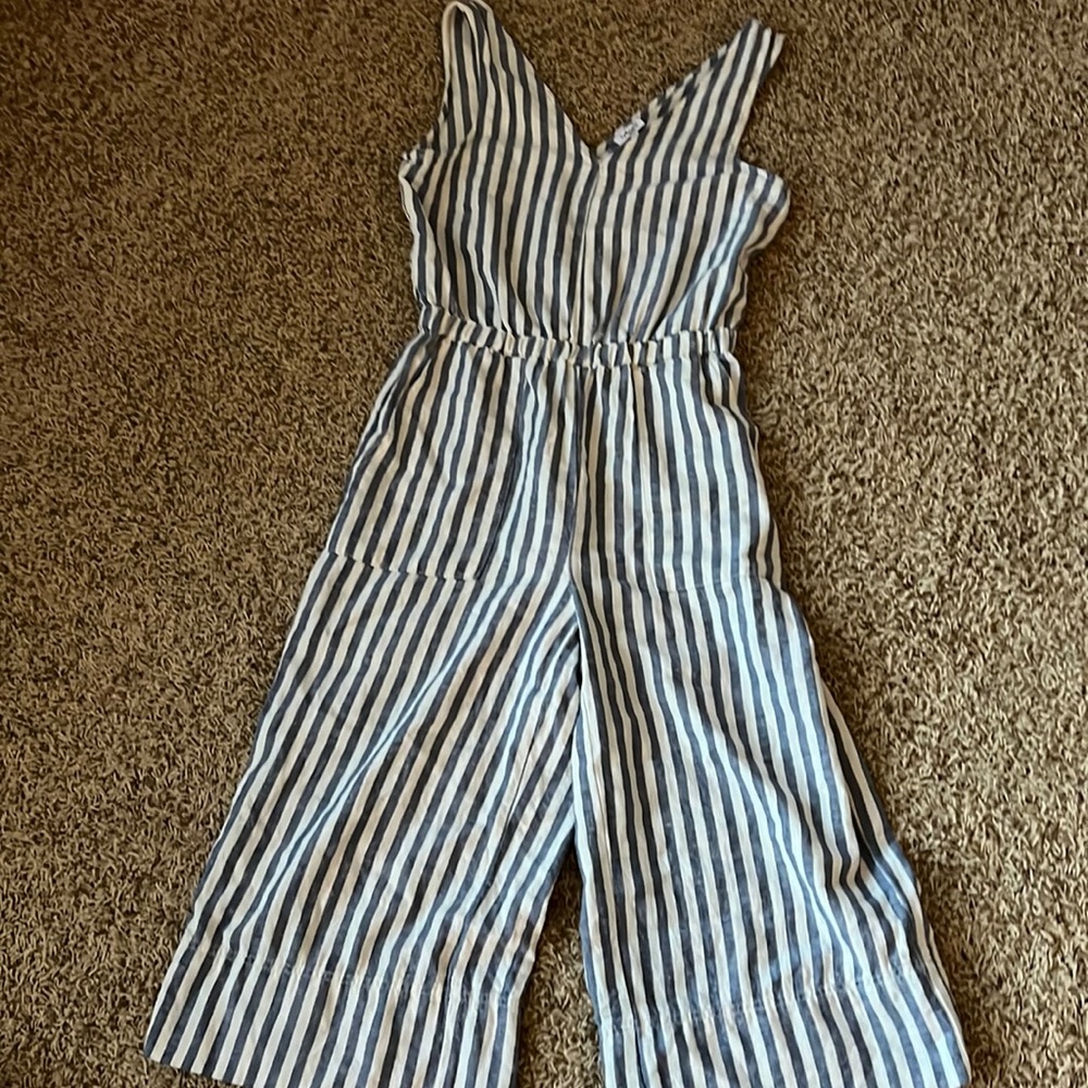 Splendid cropped wide leg jumpsuit